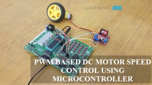 基于PWM的直流电机速度控制使用微控制器特色图像