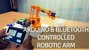 DIY的Arduino和蓝牙控制的机械臂特色图片