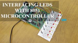 接口LED带8051微控制器特色图像