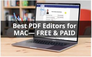 最佳PDF编辑MAC